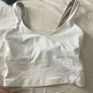 Lululemon white align tank